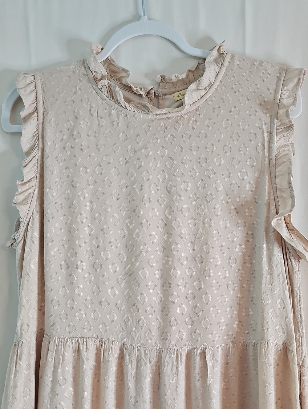 Sweet Magnolia Ruffle Tiered Sleeveless Dress - Picture 2 of 9